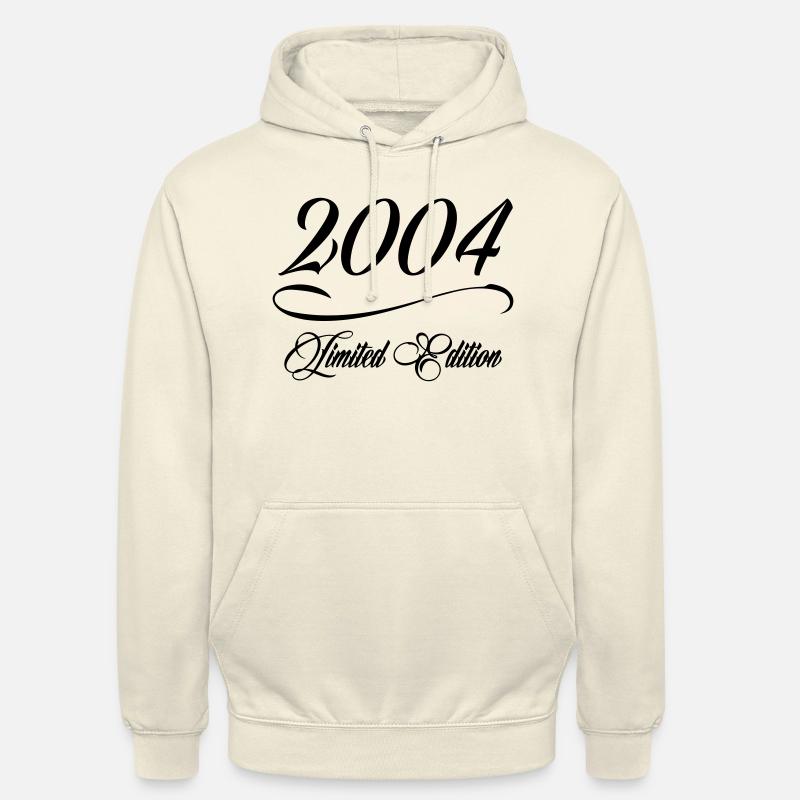 Edition Limitée 2004 - Anniversaire 2004 - Sweat-shirt à capuche unisexe - vanille