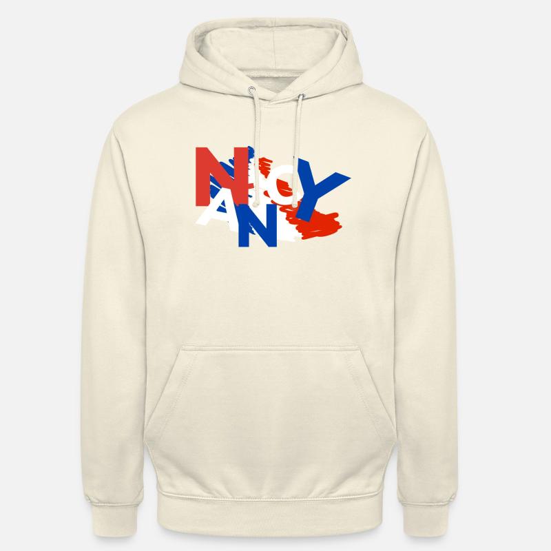 T-shirt Nancy - Pull Nancy - Sweat-shirt à capuche unisexe - vanille