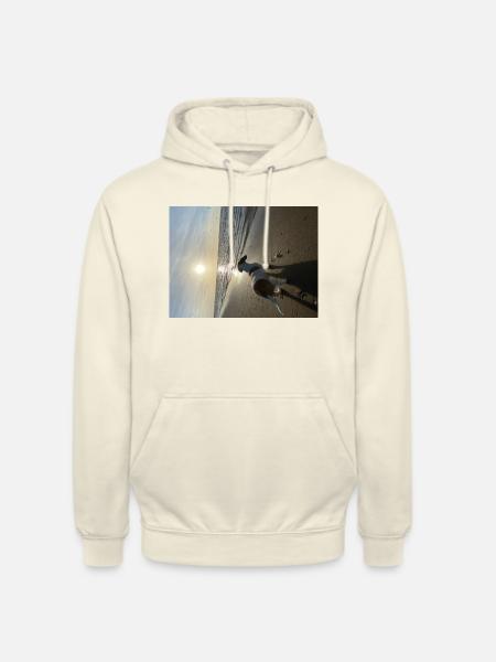 Dackel vs. Sonnenuntergang - Unisex Hoodie - Vanille-Milchshake