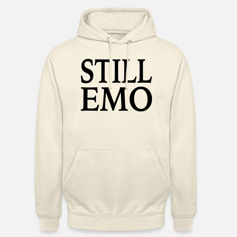 Still Emo Spruch Gothic - Unisex Hoodie - Vanille-Milchshake