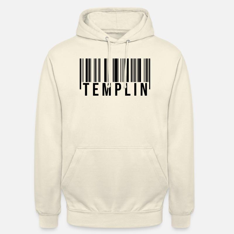 Templin Strichcode - Unisex Hoodie - Vanille-Milchshake