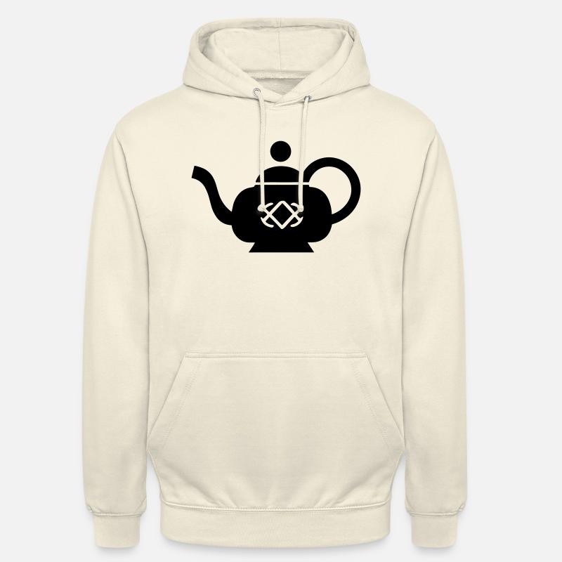 Théière - Sweat-shirt à capuche unisexe - vanille