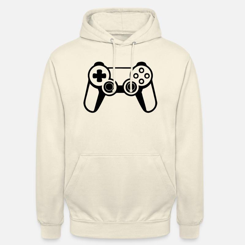 Controller Gaming Videospiele Gamepad - Unisex Hoodie - Vanille-Milchshake