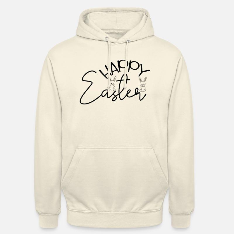 Happy Easter 🐰🌸 - Unisex Hoodie - Vanille-Milchshake