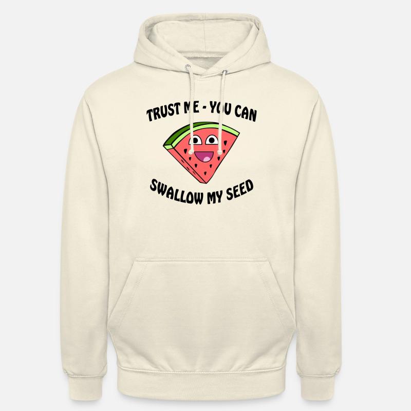 Graines de pastèque - Sweat-shirt à capuche unisexe - vanille