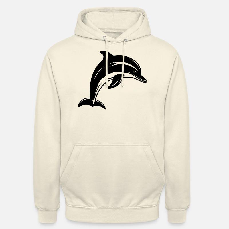 Delfin - Unisex Hoodie - Vanille-Milchshake