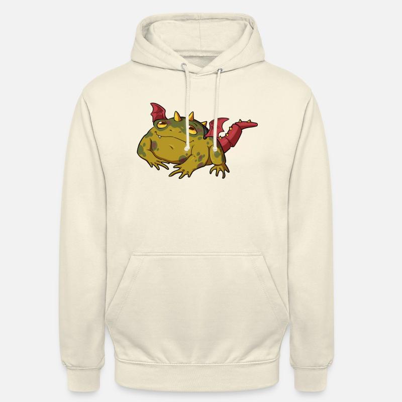 Toadgon - Sweat-shirt à capuche unisexe - vanille