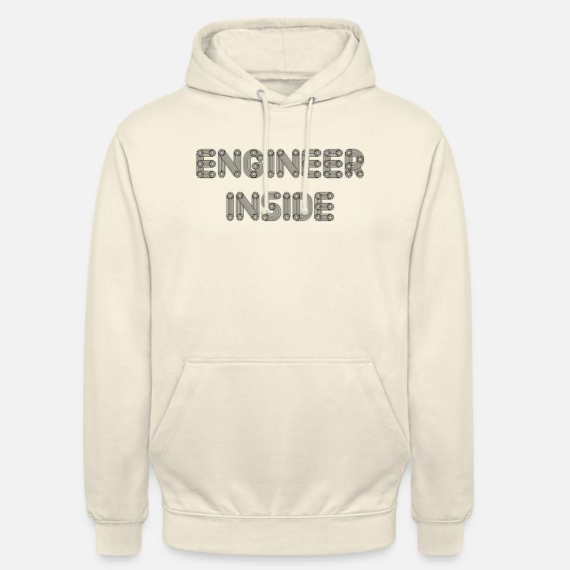 engineer inside - Unisex Hoodie - Vanille-Milchshake