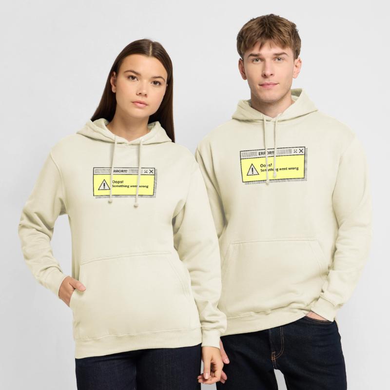Warning Message System Dialog Error Computer Unisex Hoodie