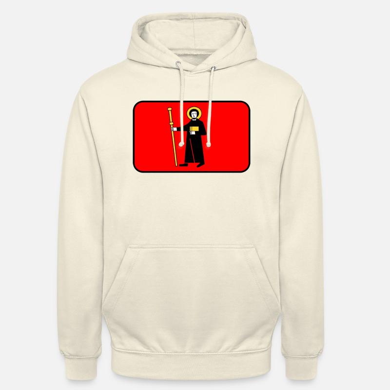 Flaggenvignette oder Logo von Glarus - Unisex Hoodie - Vanille-Milchshake