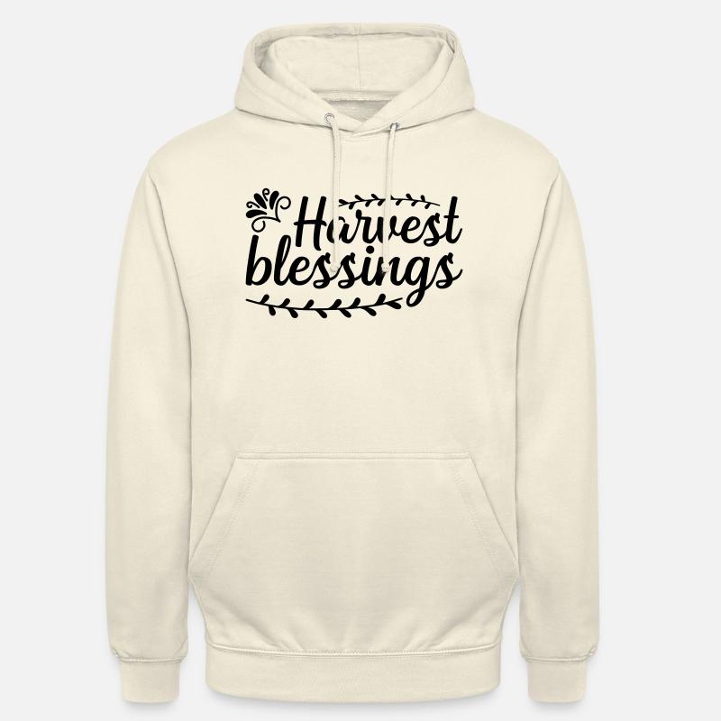 13 bénédictions de récolte - Sweat-shirt à capuche unisexe - vanille