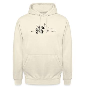 Icy Love "Autumn Time" - Unisex Hoodie - Vanille-Milchshake - Vorne - Alina (178cm) & Michal (187cm)