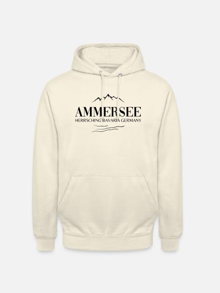 Ammersee Bavaria Germany Herrsching - Unisex Hoodie - Vanille-Milchshake
