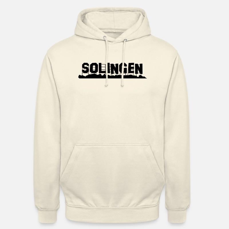 Solingen - Sweat-shirt à capuche unisexe - vanille
