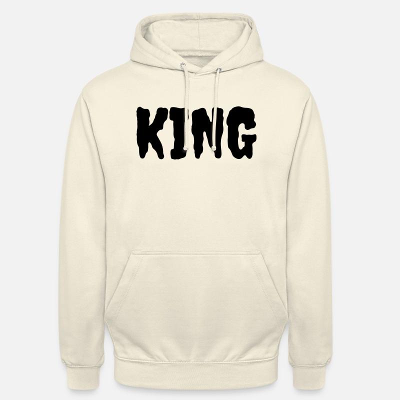 Ich bin ein König - Unisex Hoodie - Vanille-Milchshake
