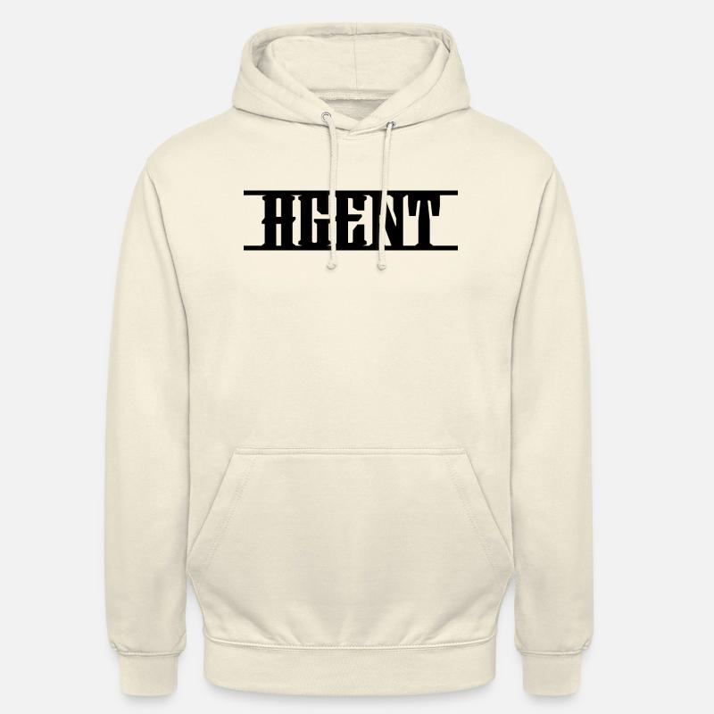 Agent de conception - Sweat-shirt à capuche unisexe - vanille