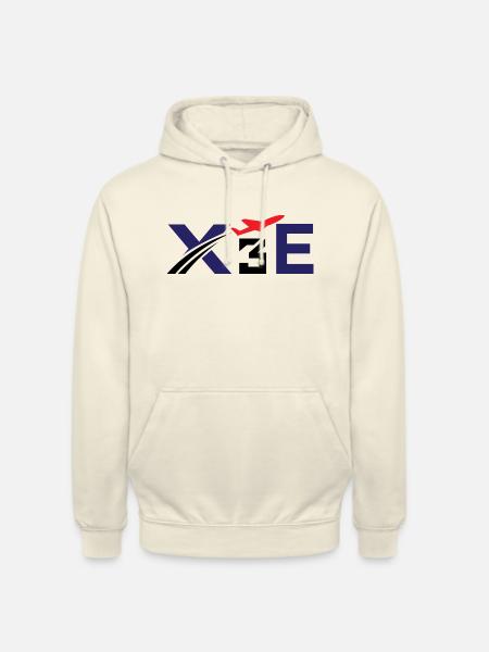 X3E Flugzeug Pilot - Unisex Hoodie - Vanille-Milchshake