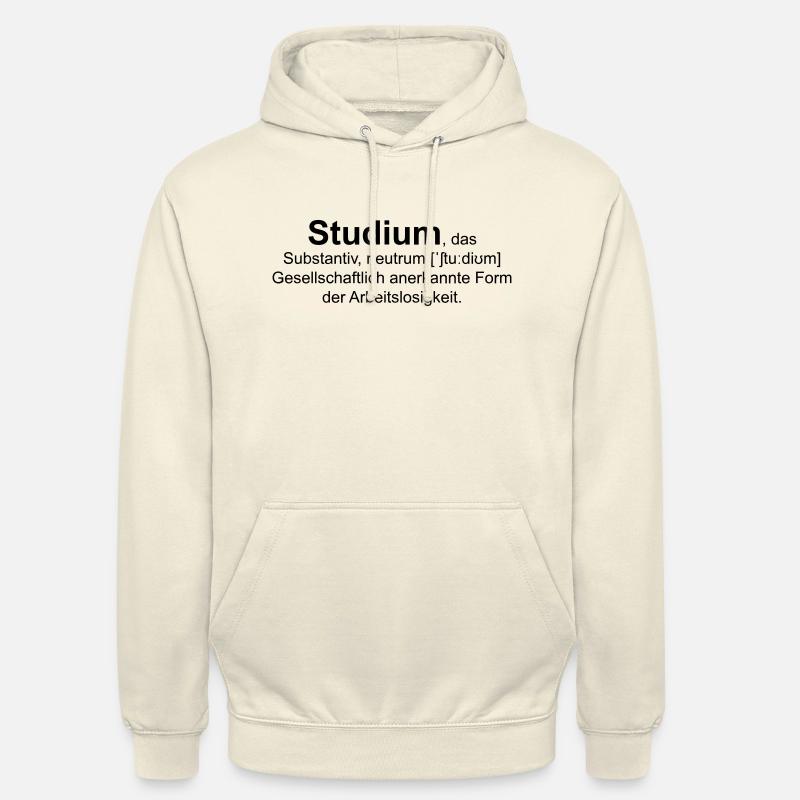 Studium, das - Unisex Hoodie - Vanille-Milchshake