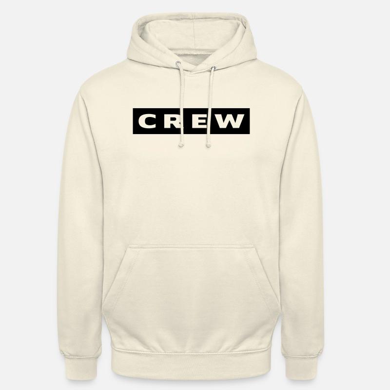 Patch de l'équipage - Sweat-shirt à capuche unisexe - vanille