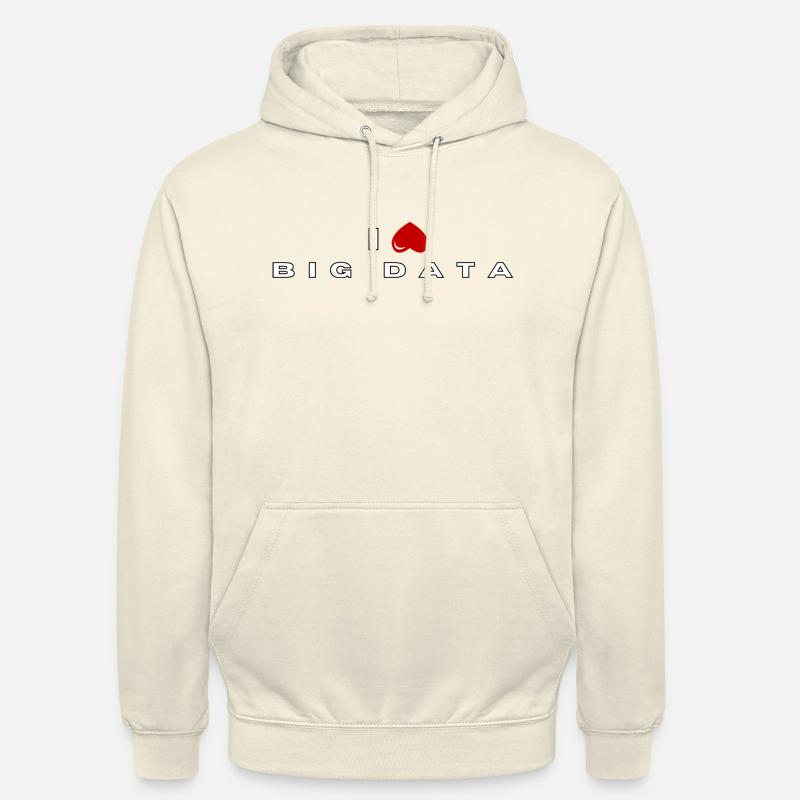 I hate Big data - Unisex Hoodie - vanilla