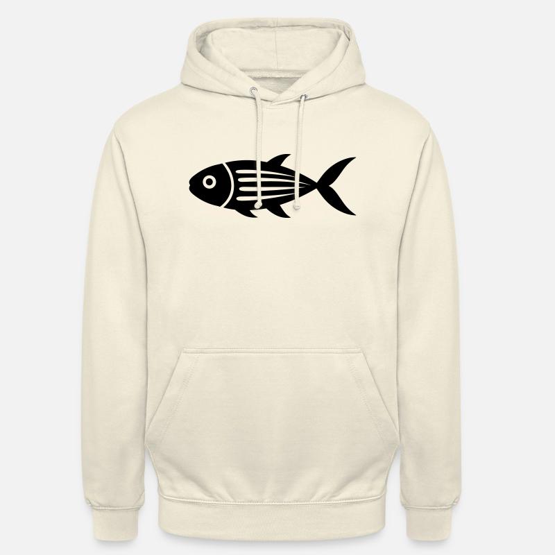 Fisch - Unisex Hoodie - Vanille-Milchshake