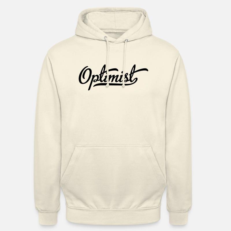 Ottimista - Felpa con cappuccio unisex - milkshake