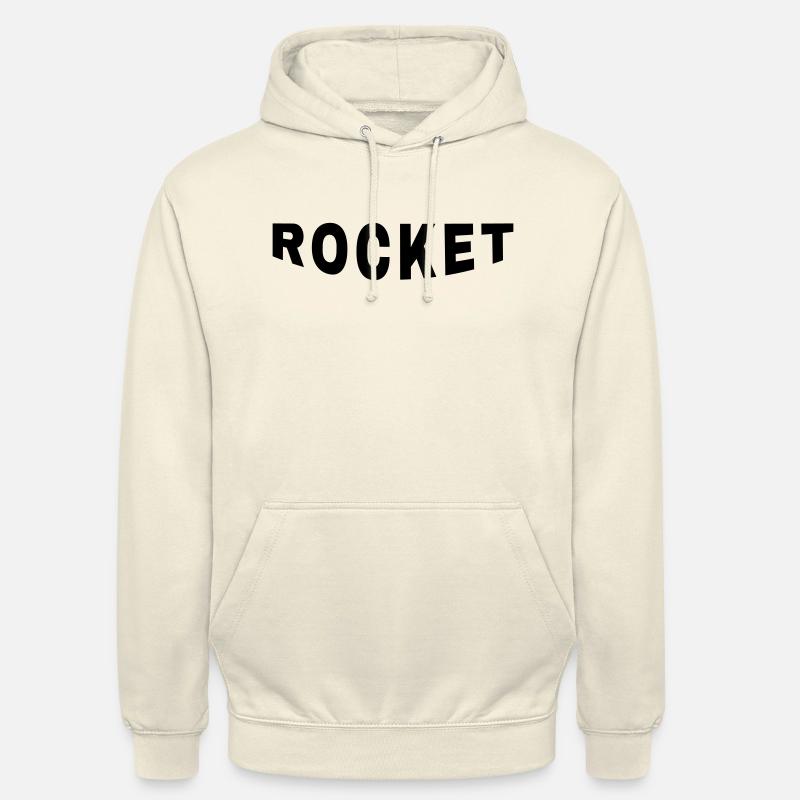 Rakete - Durchstarter - Unisex Hoodie - Vanille-Milchshake