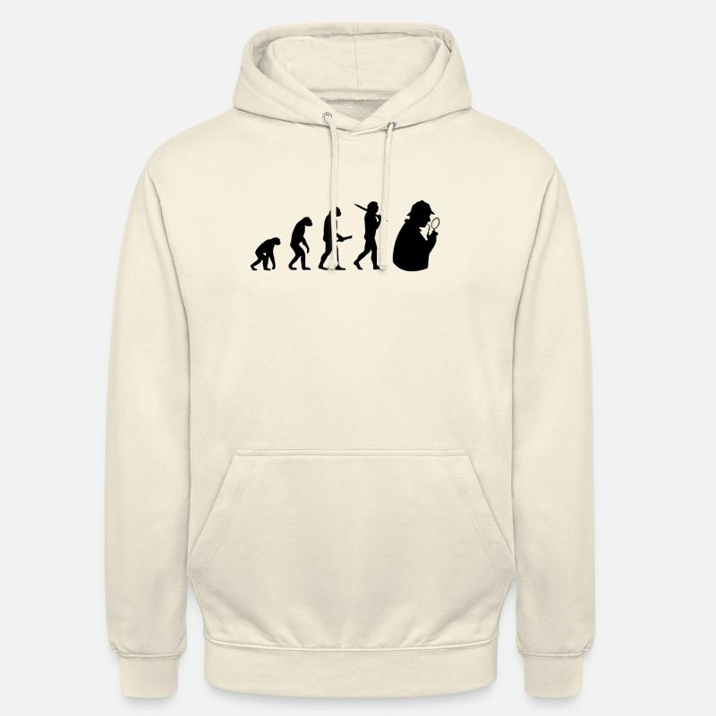sherlock holmes evolution progress development - Unisex Hoodie - vanilla