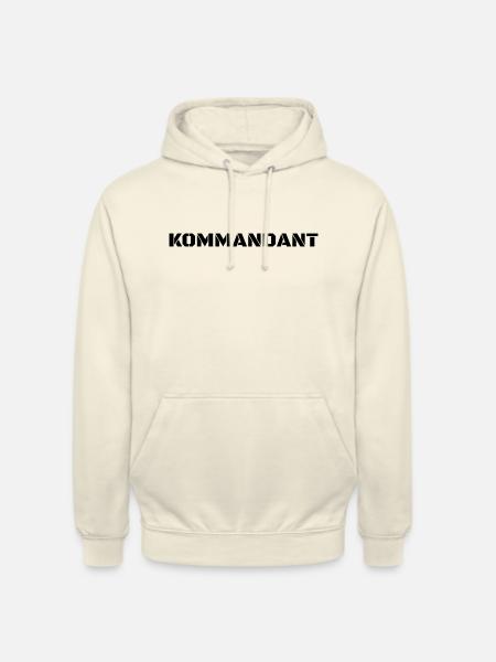 Kommandant - Unisex Hoodie - Vanille-Milchshake