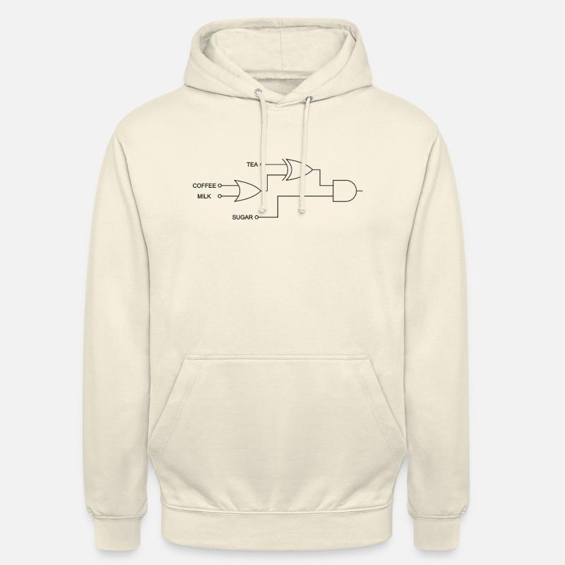 TEE oder KAFFEE mit MILCH und ZUCKER - Unisex Hoodie - Vanille-Milchshake