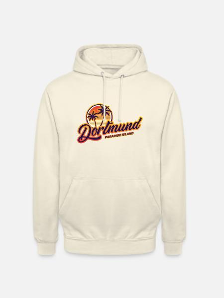 DORTMUND-PARADISE ISLAND - Unisex Hoodie - Vanille-Milchshake
