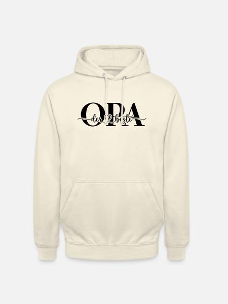 der beste OPA - Unisex Hoodie - Vanille-Milchshake
