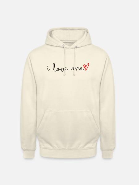 i love me - Unisex Hoodie - Vanille-Milchshake