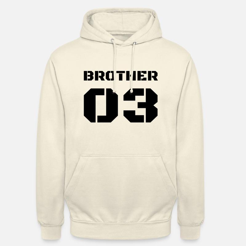 3. Bruder - Brother 03 - Unisex Hoodie - Vanille-Milchshake