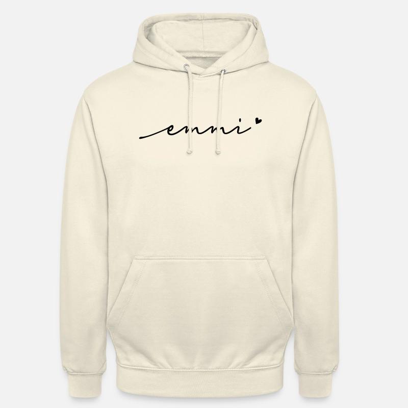Emmi Cursive Name - Unisex Hoodie - vanilla