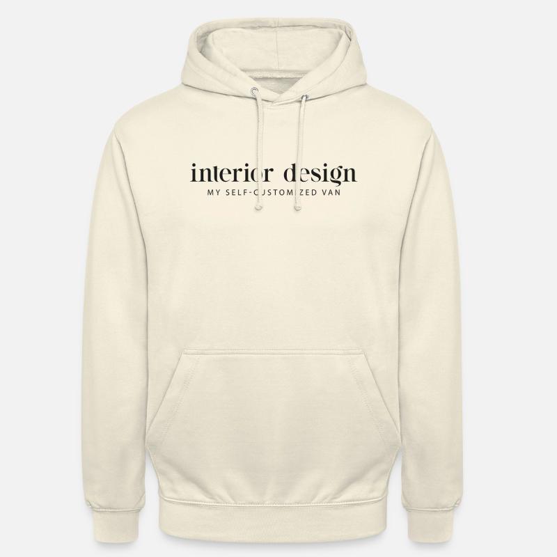 Interior Design - Van Ausbau - Unisex Hoodie - Vanille-Milchshake