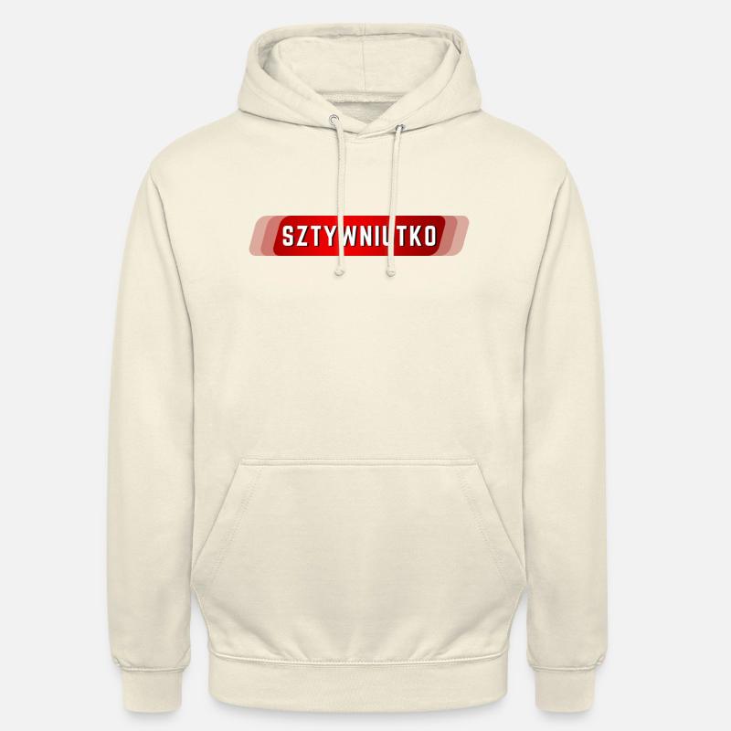 Sztywniutko - Bluza z kapturem typu unisex - shake waniliowy