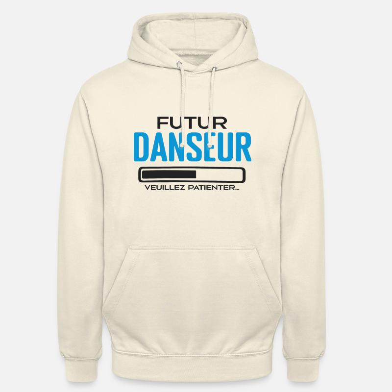 Futur Danseur Idée Cadeau Danseur - Sweat-shirt à capuche unisexe - vanille