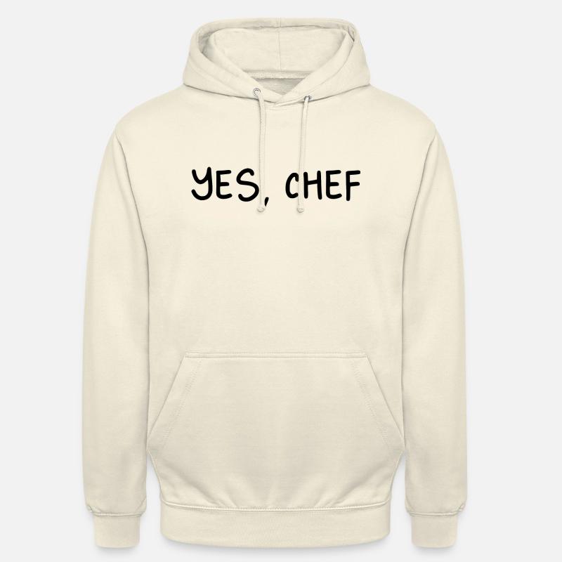 Ja, Chef Professional Sous Chef Lustiger einfacher Text Unisex Hoodie