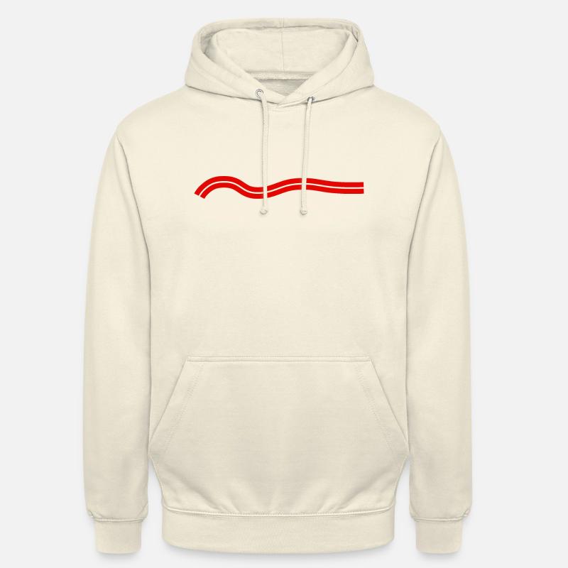 My Wave red - Unisex Hoodie - Vanille-Milchshake