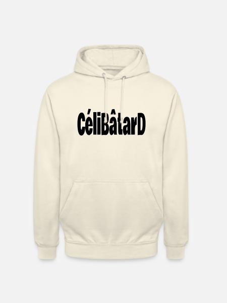 célibâtard - Sweat-shirt à capuche unisexe - vanille