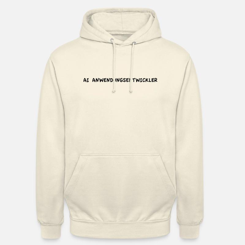 AI Application Developer - Unisex Hoodie - vanilla