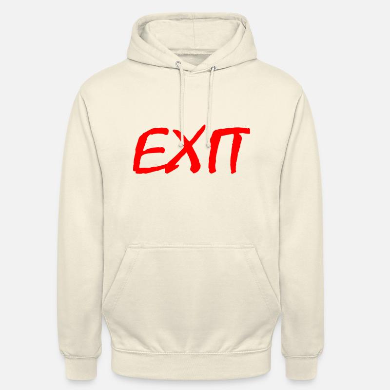 Exit - Unisex Hoodie - vanilla