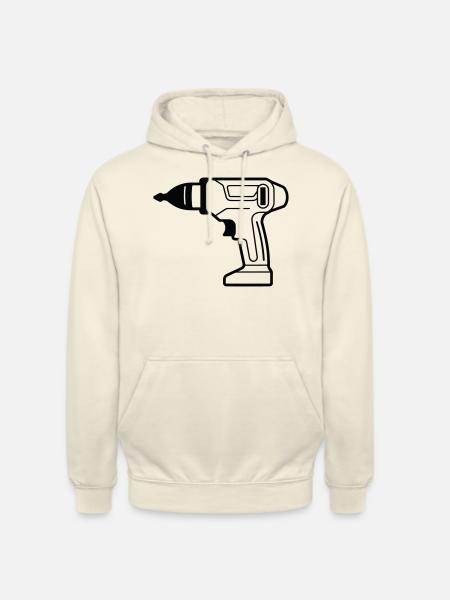 perceuse - Sweat-shirt à capuche unisexe - vanille