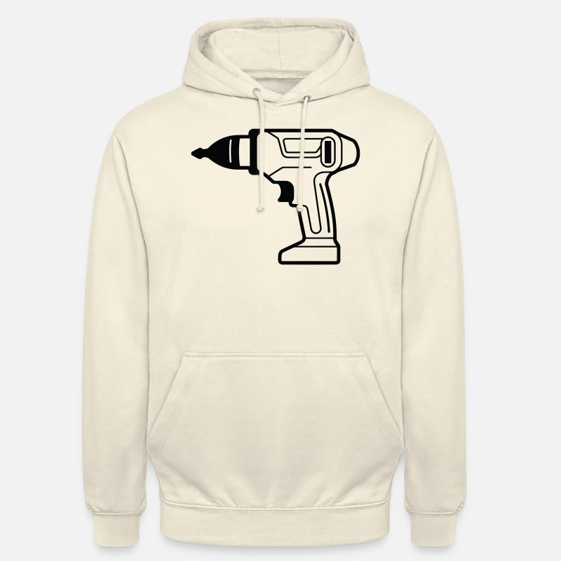 perceuse - Sweat-shirt à capuche unisexe - vanille