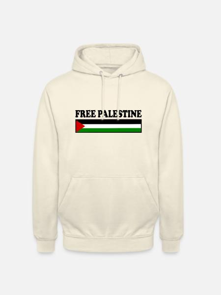 Free palestine - Unisex Hoodie - vanilla
