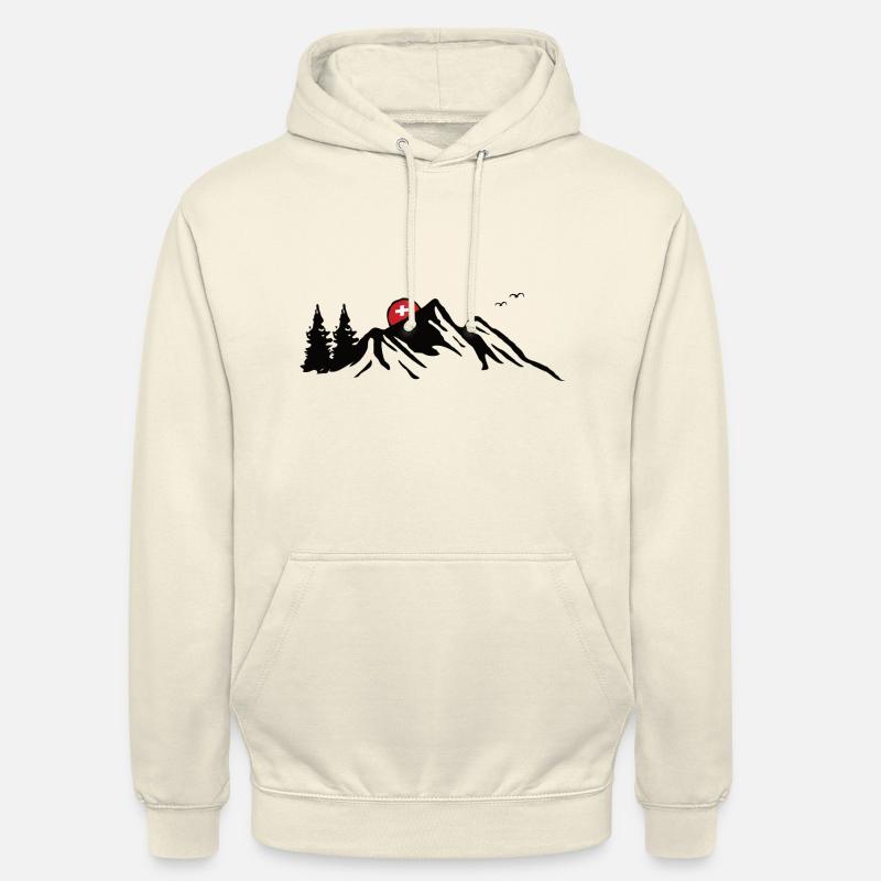 Schweiz Schweizerdeutsch Schweizer Südtirol - Unisex Hoodie - Vanille-Milchshake
