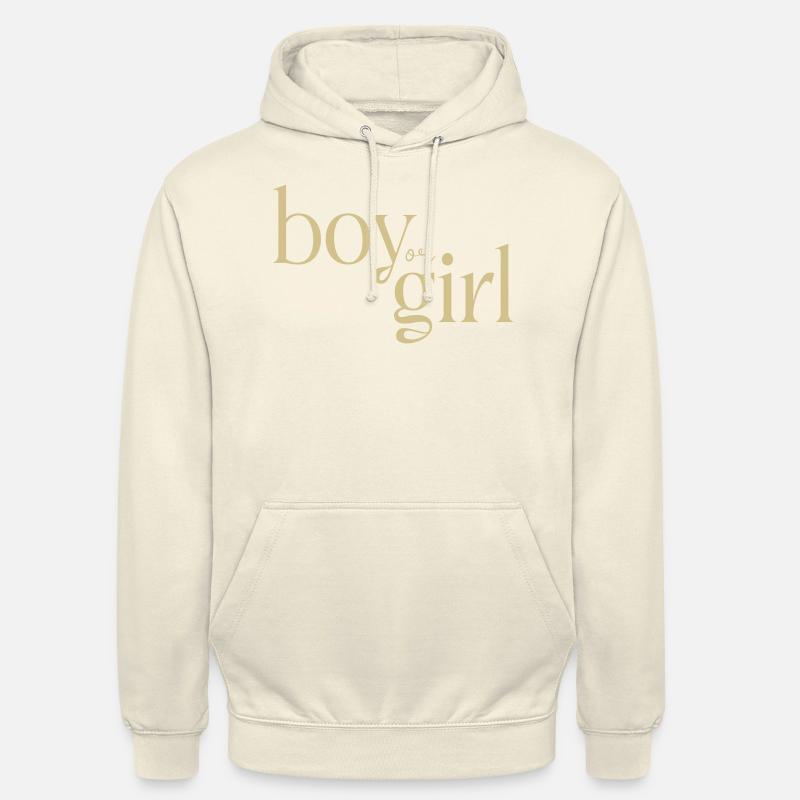 Junge oder Mädchen - Unisex Hoodie - Vanille-Milchshake