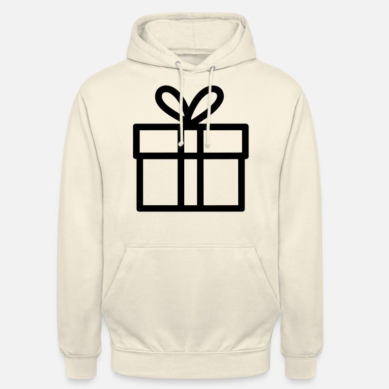Petite boite cadeau - Sweat-shirt à capuche unisexe - vanille