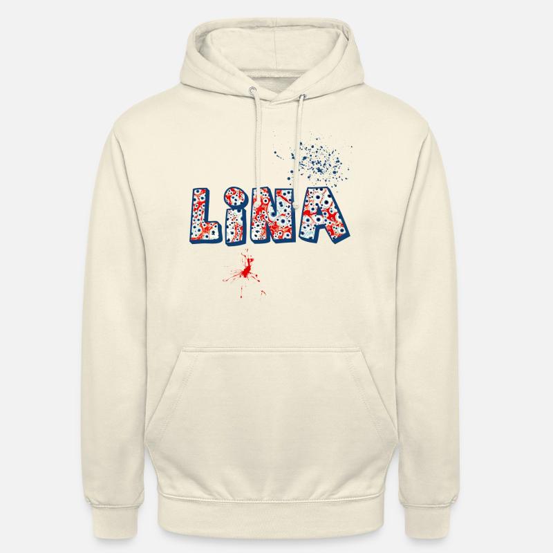 Lina E 260 - Sweat-shirt à capuche unisexe - vanille